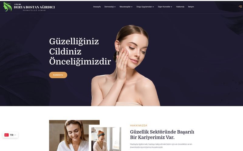 Uzm. Dr. Derya Bostan Ağirdici web sitesi
