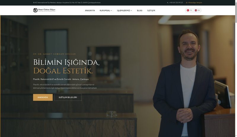 Dr. Ahmet Gürhan Dulgar web sitesi